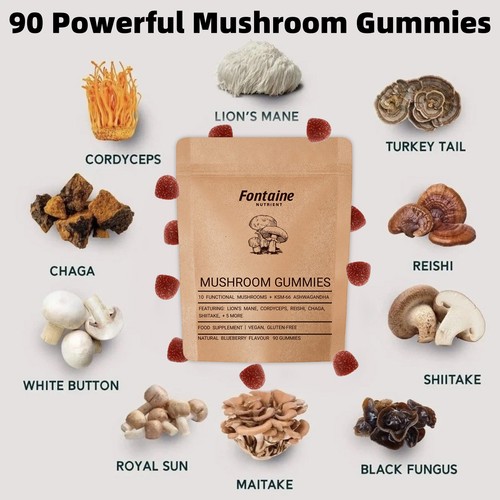 Mushroom gummies powerful - mushroom,