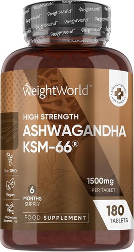 Ashwagandha ksm 1500mg 180 - ashwagandha,