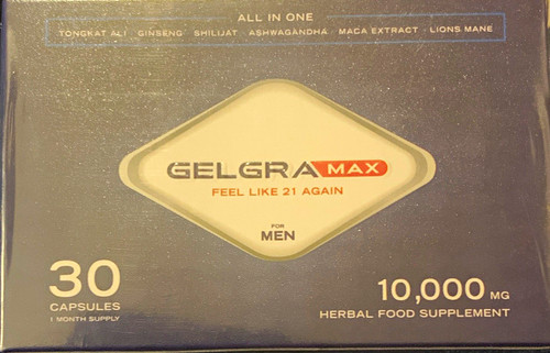 Gelgra max men herbal - max, men’s