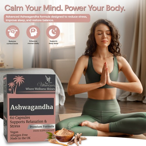 Vitacines ashwagandha capsules - vitacines,