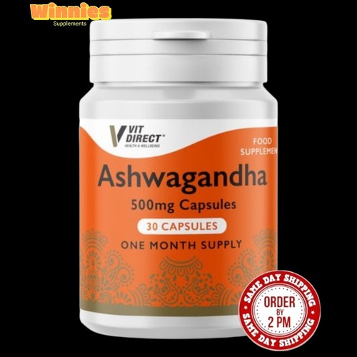 Ashwagandha 500mg capsules - 500mg,