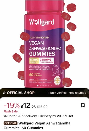 Wellgard vegan ashwagandha - vegan,