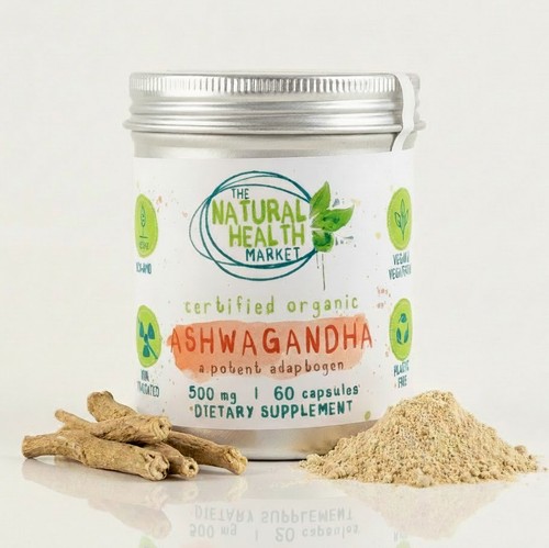 Organic ashwagandha capsules - organic,