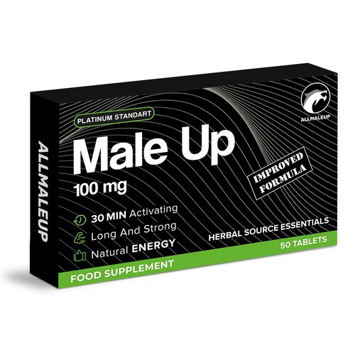 Maleup extra strong - extra, black