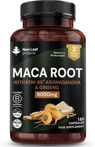 Maca root with ksm - with,