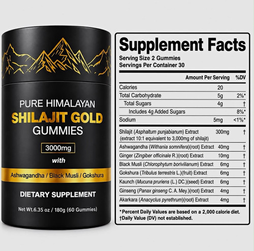 Shilajit gold himalayan - shilajit,
