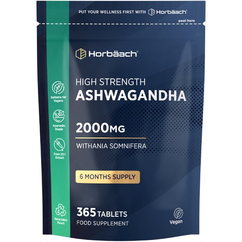 Ashwagandha tablets 2000mg - tablets, |