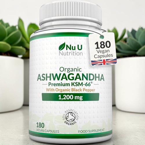 Organic ashwagandha capsules - organic,