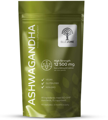 Ashwagandha 12500mg capsules - ashwagandha,