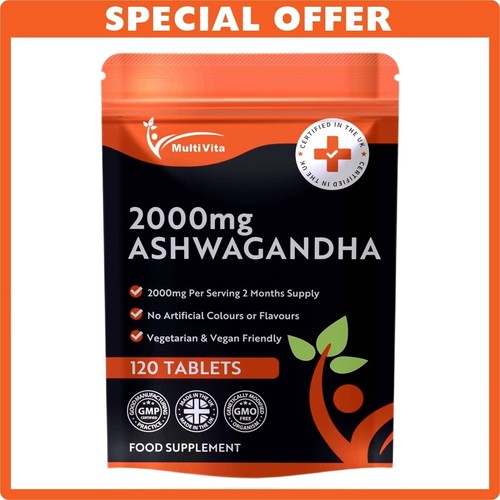 Ashwagandha 000mg 120 - 2,000mg,