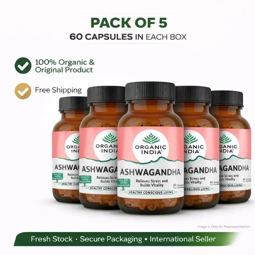 Organic india ashwagandha - india,