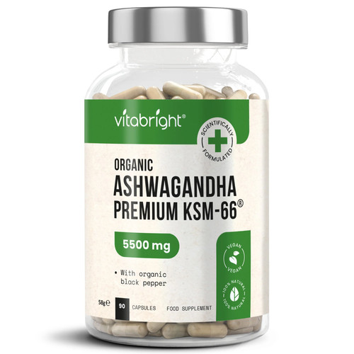 Ashwagandha ksm capsules - ksm-66,