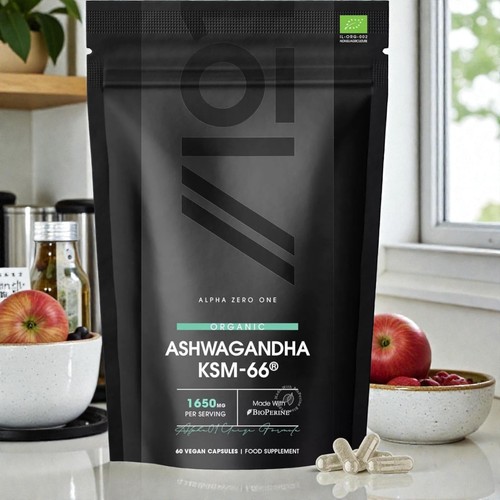 Ashwagandha ksm capsules - ashwagandha, ksm-66